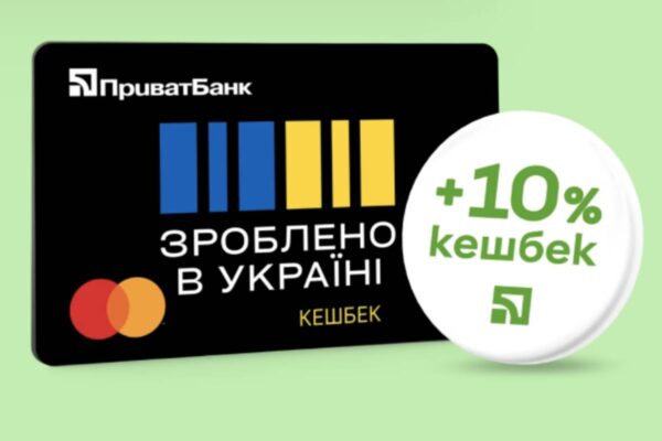 Картки_“Кешбек “Зроблено в Україні” у ПриватБанку / Фото: privatbank