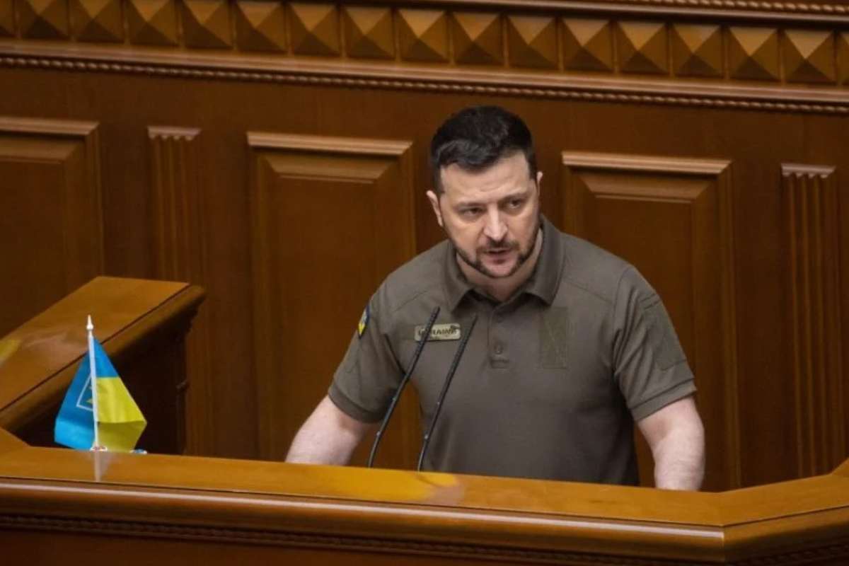 Виступ Володимира Зеленського у Верховній Раді / Фото: tsn