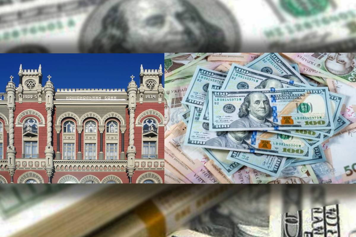 Валютні інтервенції НБУ перевищили один мільярд доларів США / Колаж: bank.co.ua