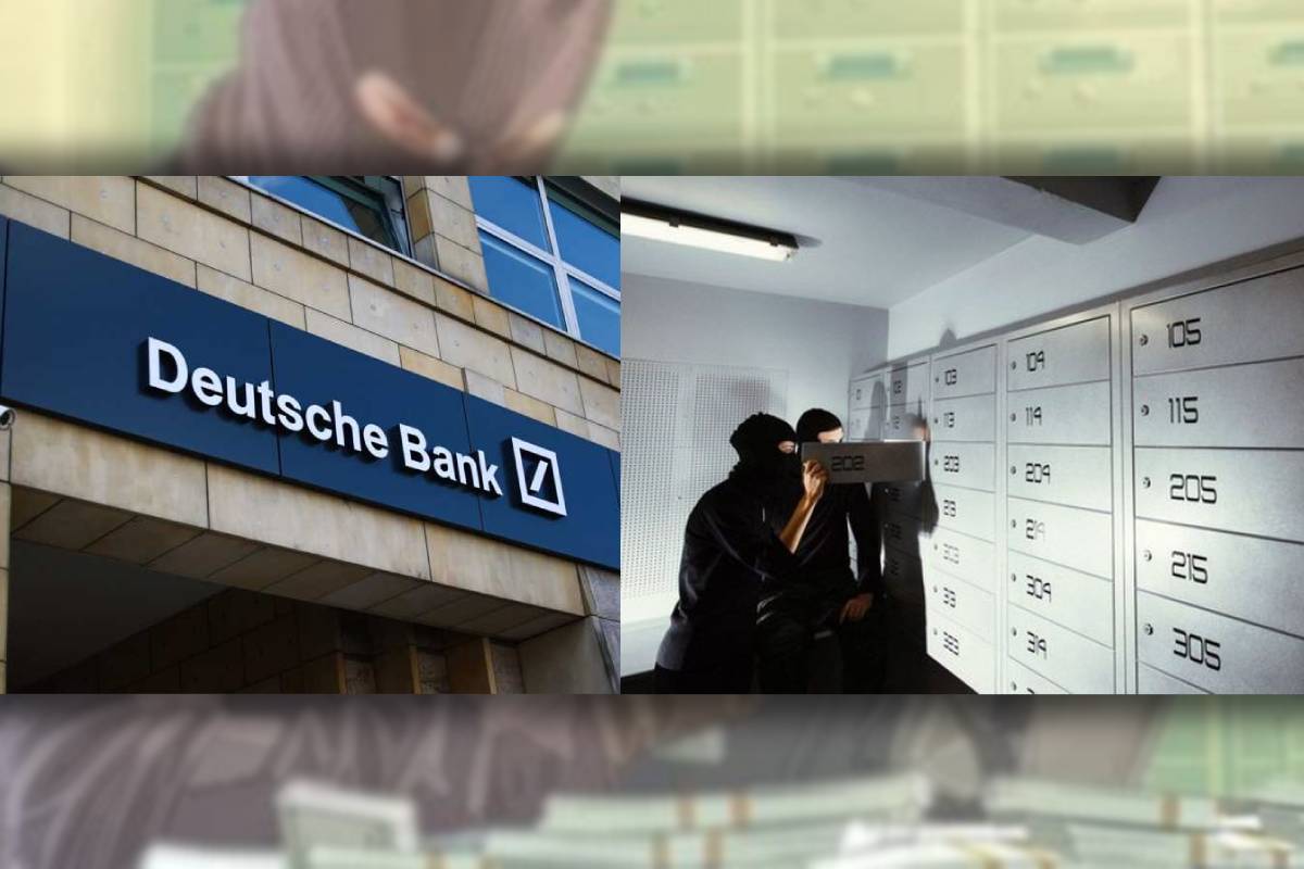 Пограбування відділення німецького Deutsche Bank / Колаж: bank.co.ua