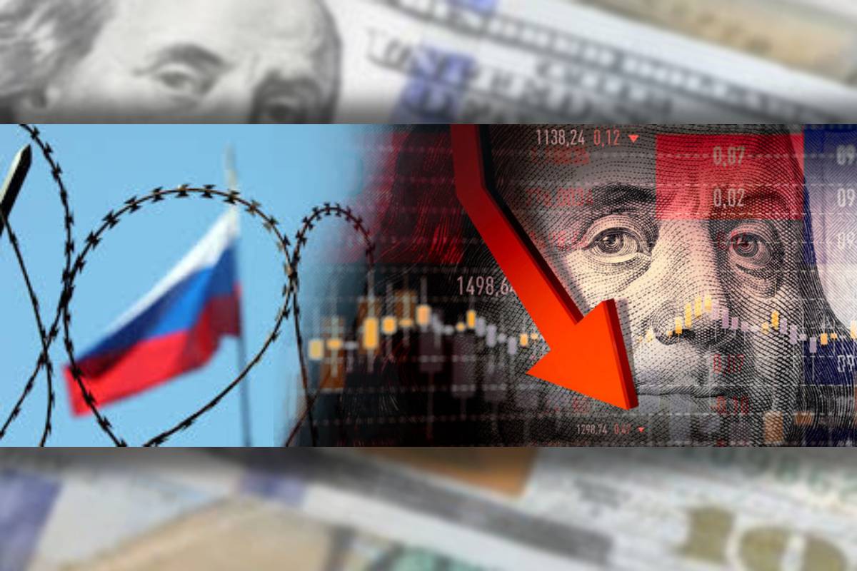 Росіяни масово виводять валюту з російських банків / Колаж: bank.co.ua