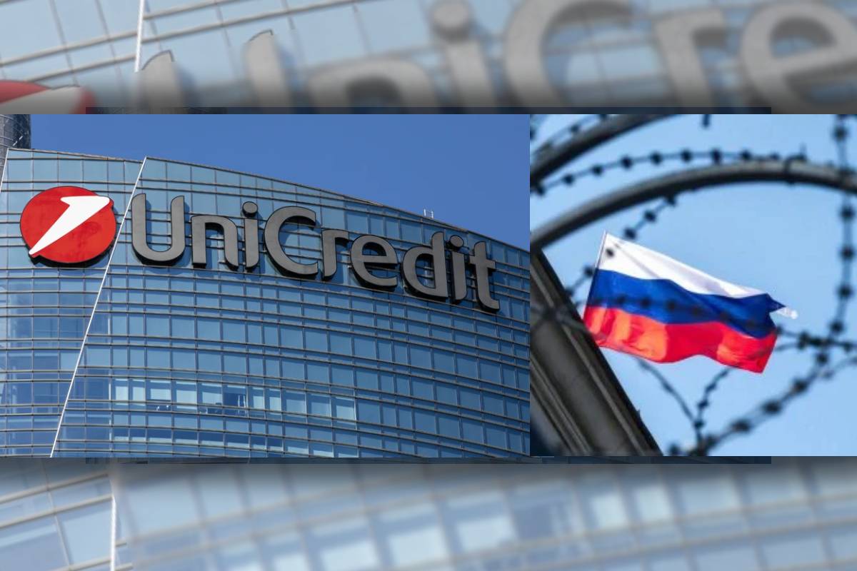 Банк UniCredit планує піти з ринку РФ / Колаж: bank.co.ua