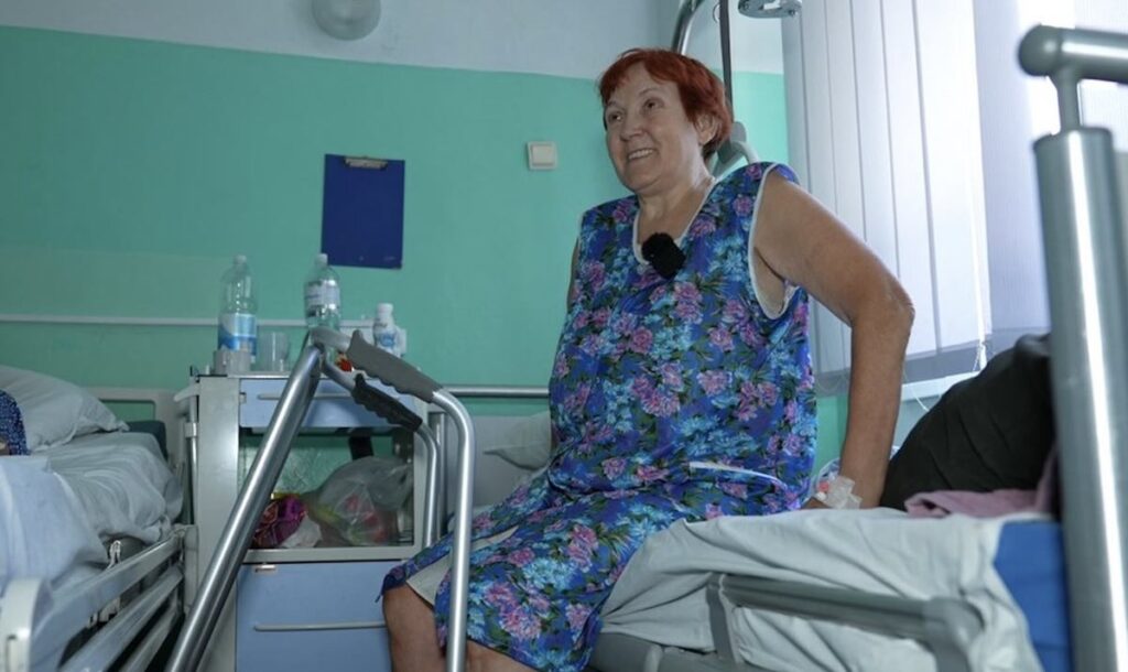 Катерина Ялинчук реабілітується після операції / Фото: Суспільне Черкаси